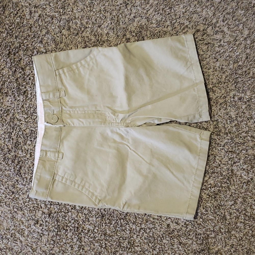 Boys khaki shorts